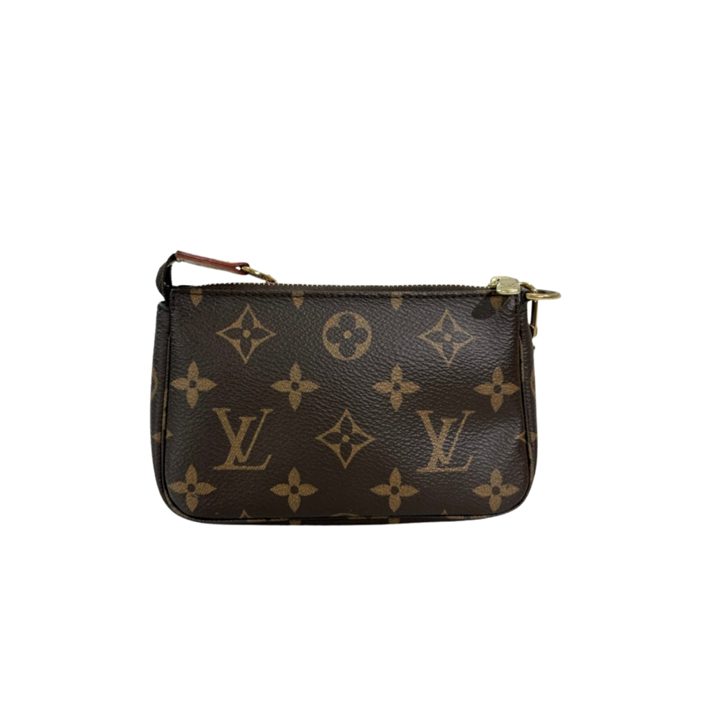 Mini Pochette Accessoires Monogram Canvas Gold Hardware