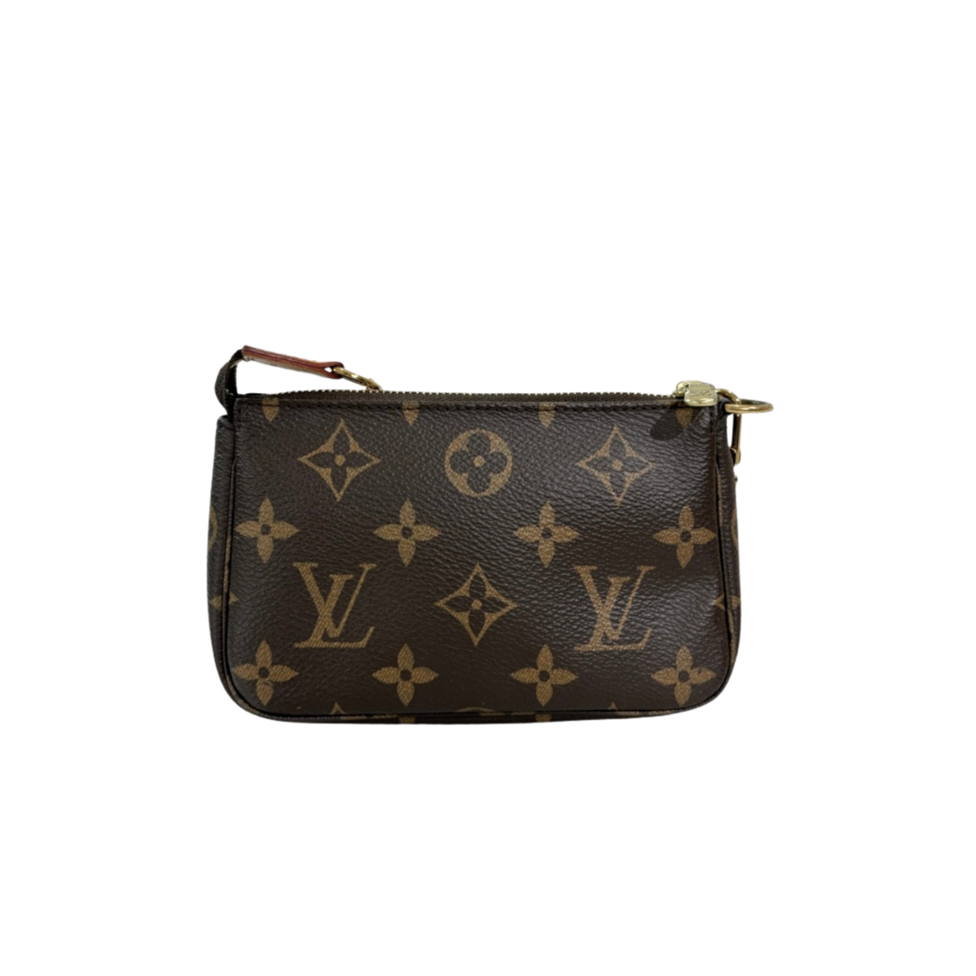 Mini Pochette Accessoires Monogram Canvas Gold Hardware