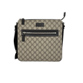 Messenger Bag GG Supreme Mono Silver Hardware
