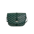Belvedere PM Green Goyardine Canvas