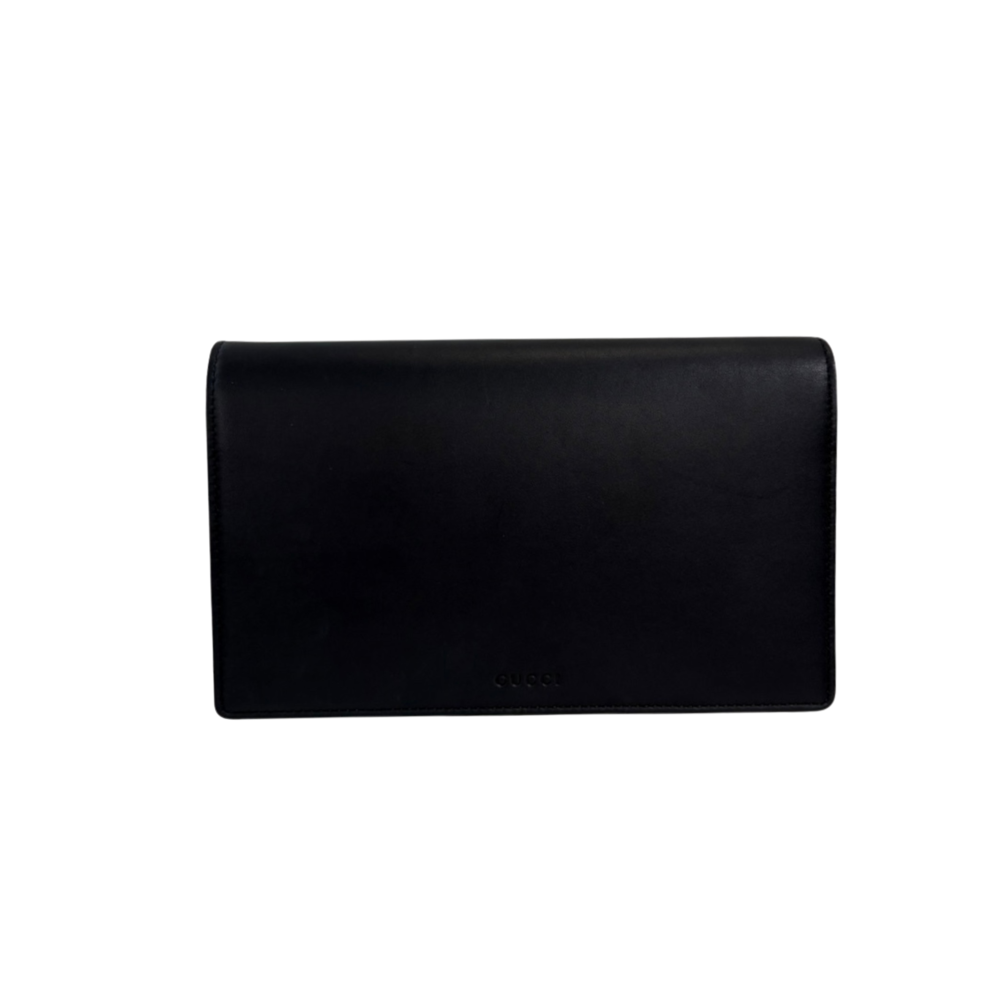 GG Supreme Canvas Bi-Color Wallet On Chain Gold Hardware