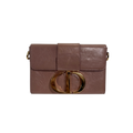 Montaigne 30 Poudre Pink Calfskin Leather Gold Hardware