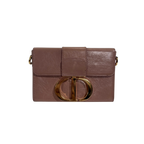 Montaigne 30 Poudre Pink Calfskin Leather Gold Hardware