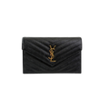Classic Cassandre Chain Wallet Black Gold-Tone Hardware