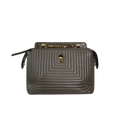 Dotcom Click Bag Gray Gold Hardware
