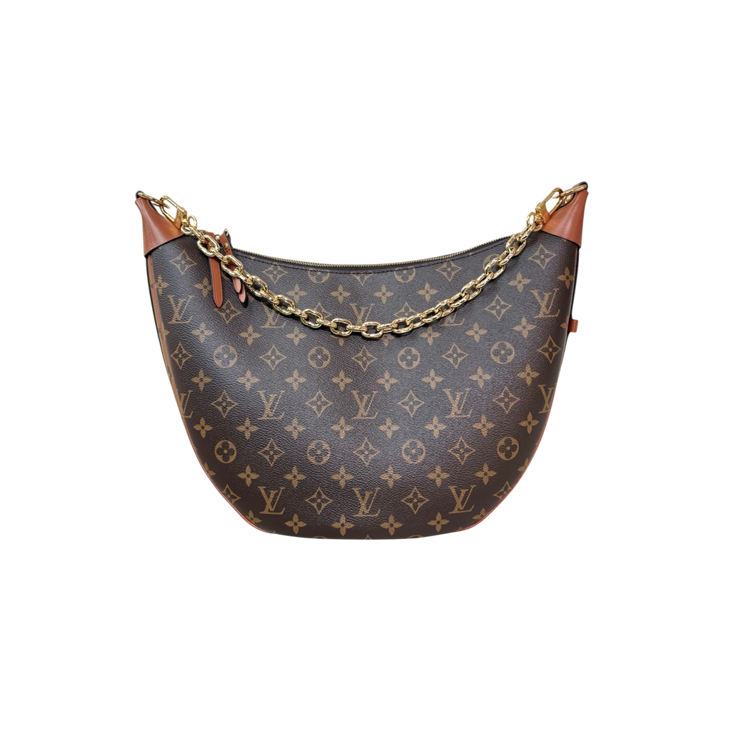 Loop Hobo Monogram Canvas Gold Hardware