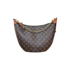 Loop Hobo Monogram Canvas Gold Hardware
