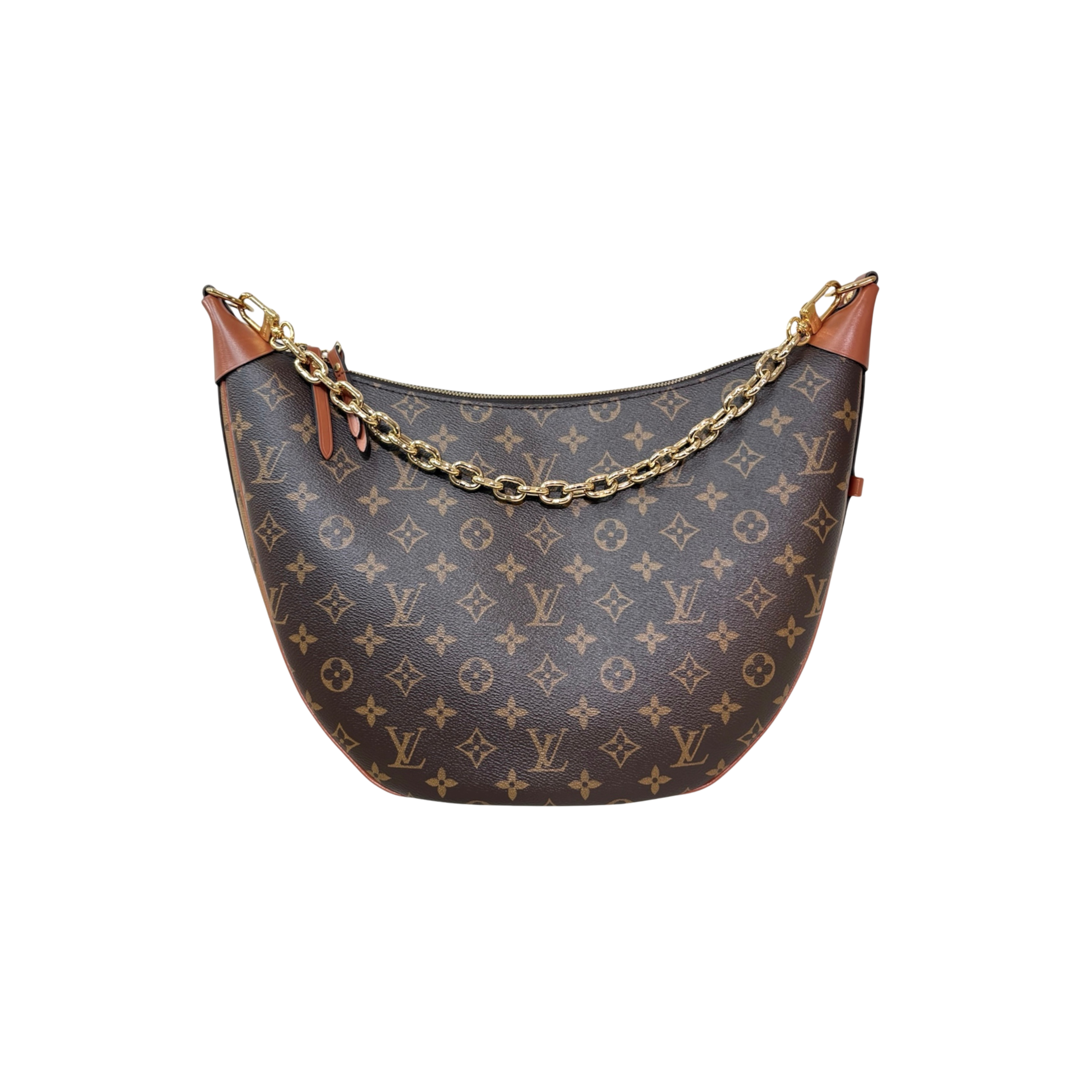 Loop Hobo Monogram Canvas Gold Hardware