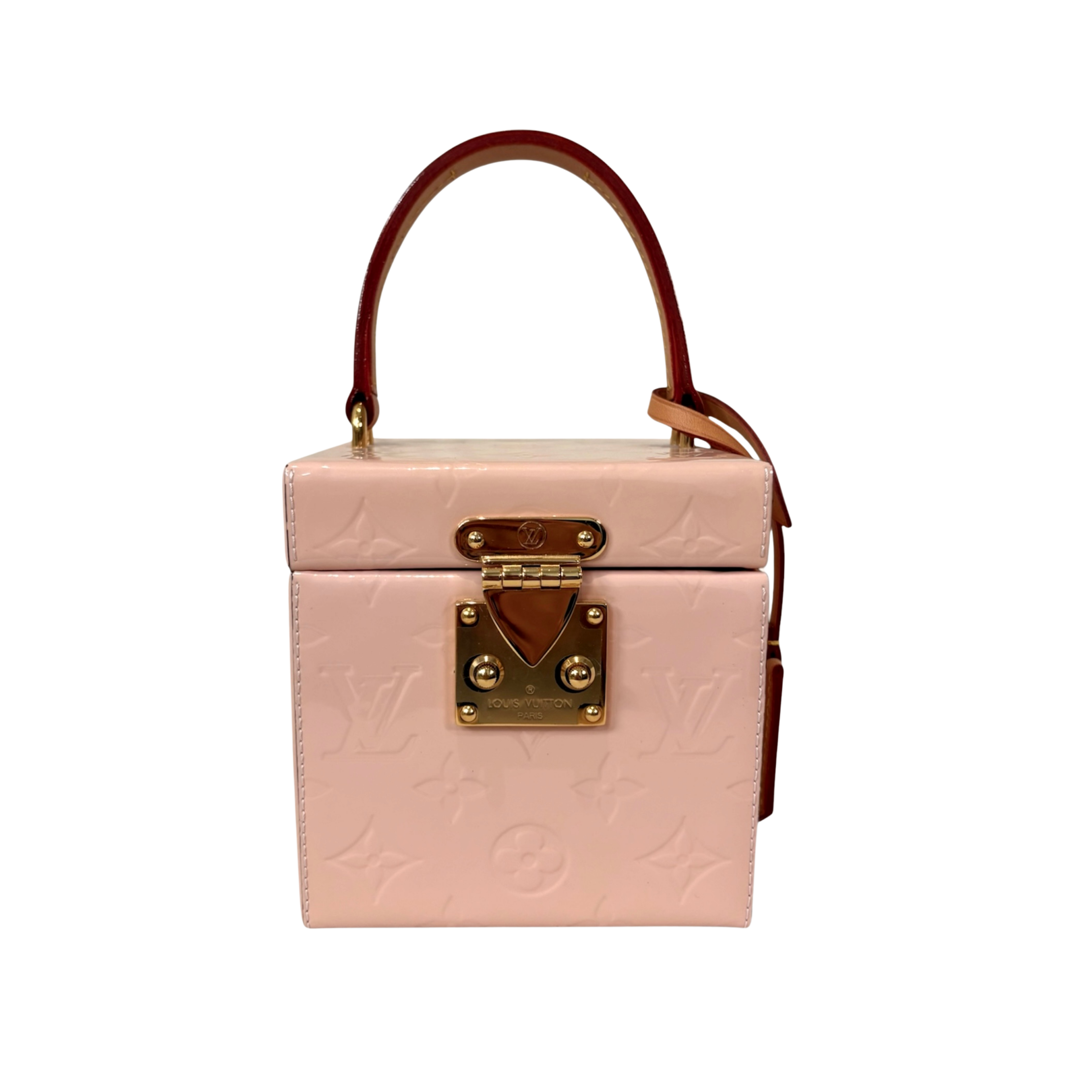 Vernis Bleecker Box Light Pink Patent Leather