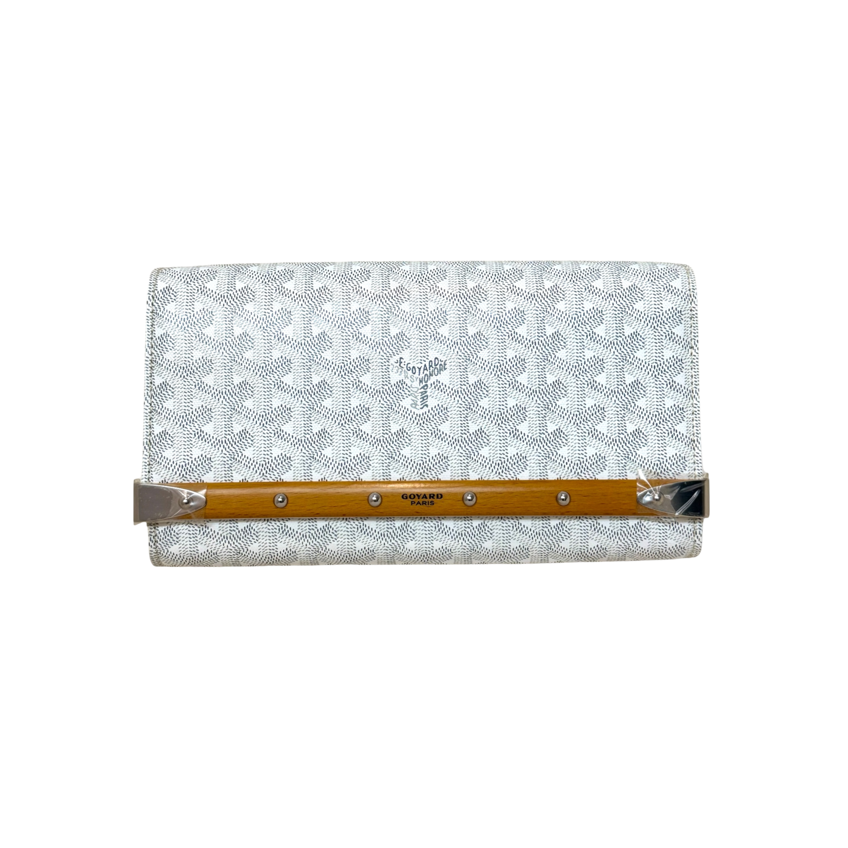 Monte Carlo PM Clutch White Crossbody Bag