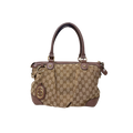 Sukey Bag GG Supreme Canvas Gold Hardware