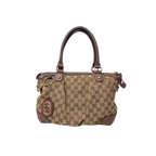 Sukey Bag GG Supreme Canvas Gold Hardware