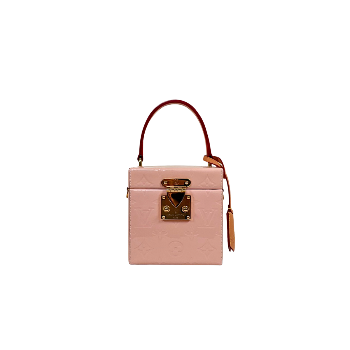 Vernis Bleecker Box Light Pink Patent Leather