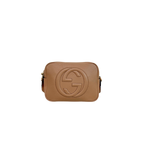 Soho Disco Rose Beige Calfskin Leather Gold Hardware