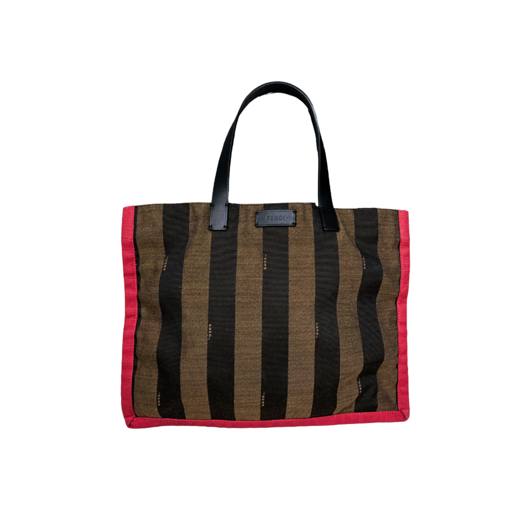 Pequin Canvas Tote Bag Tri-color