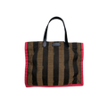 Pequin Canvas Tote Bag Tri-color