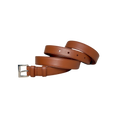 Belt Brown Silver Hardware Size 90/36