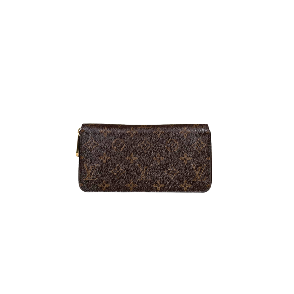 Zippy Wallet Monogram Canvas Gold Hardware