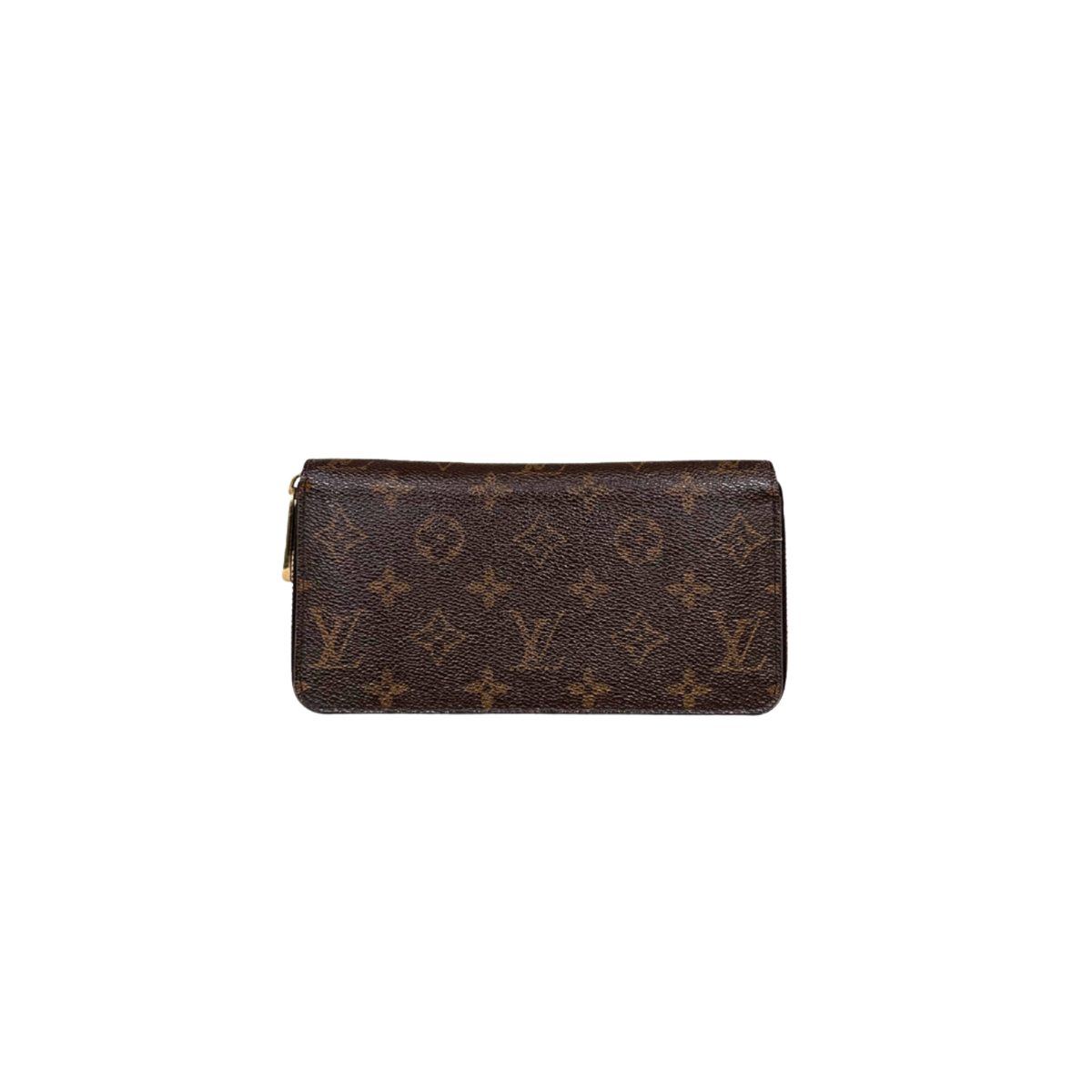 Zippy Wallet Monogram Canvas Gold Hardware