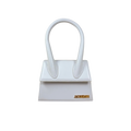 Le Chiquito Mini White Moyen Gold Hardware