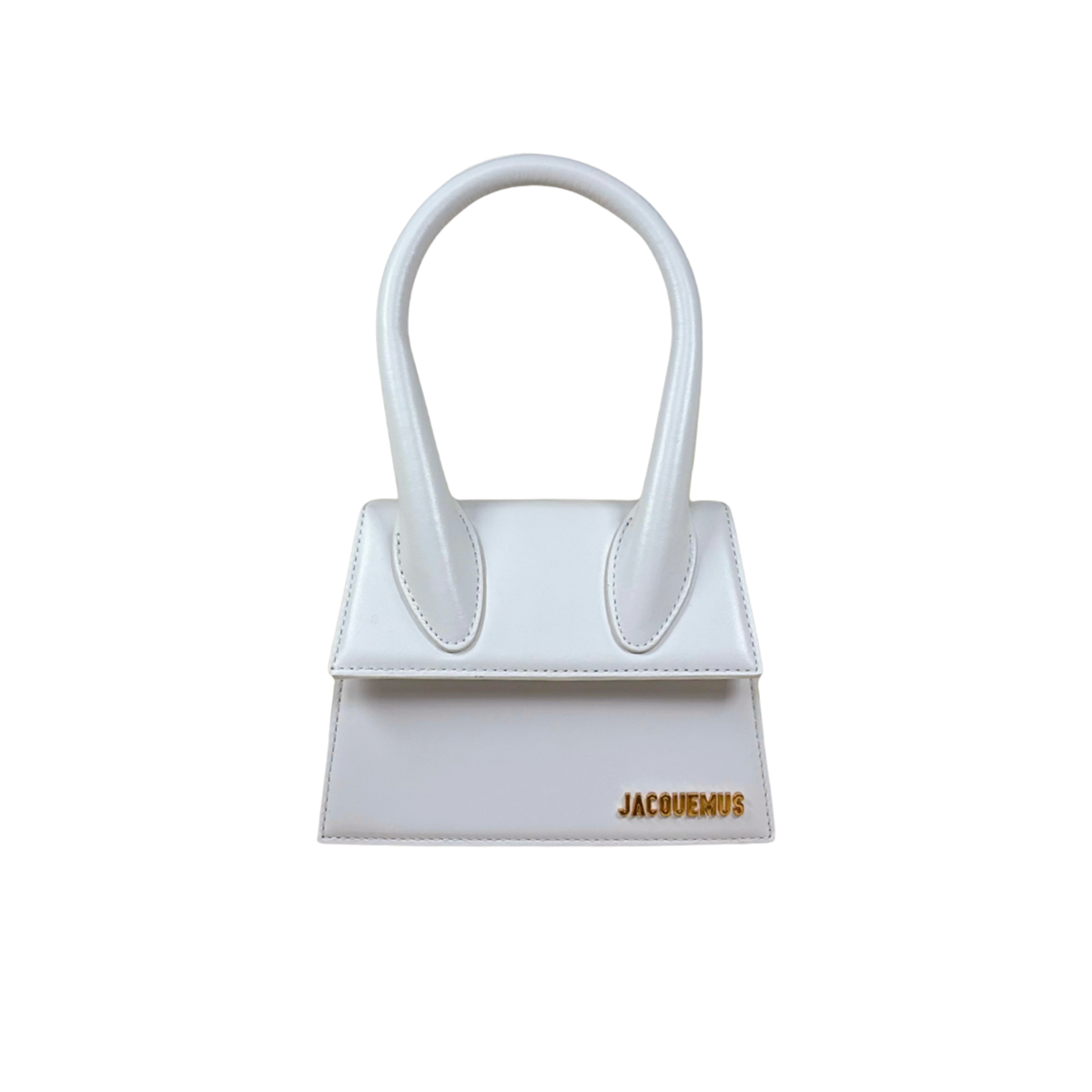 Le Chiquito Mini White Moyen Gold Hardware