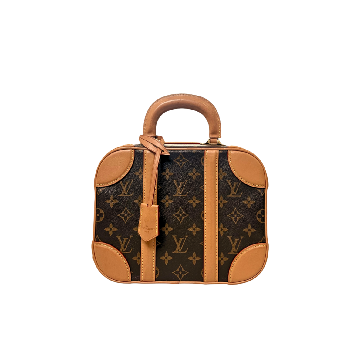 Valisette Bag BB Monogram Canvas  Gold Hardware