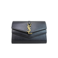Sulpice Chain Shoulder Bag Black Gold Hardware