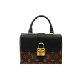 Locky BB Handbag Monogram Canvas Gold Hardware