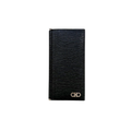 Gancini Bi-Fold Wallet Black Silver Hardware