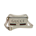 Messenger Bag White Gold Hardware