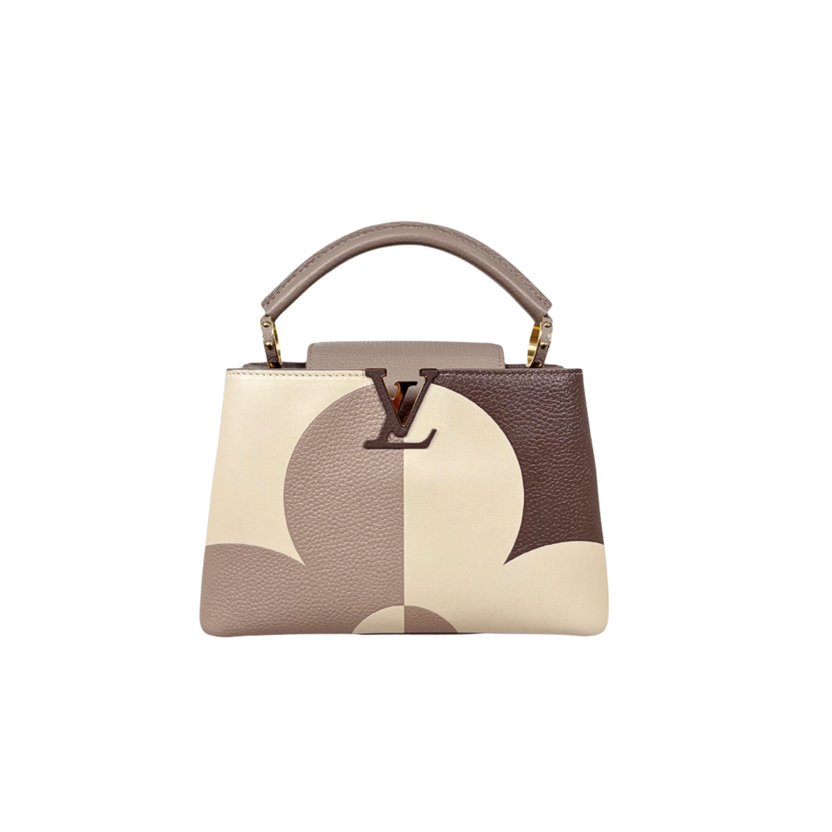Capucines BB Taurillon Leather Multicolor Gold Hardware