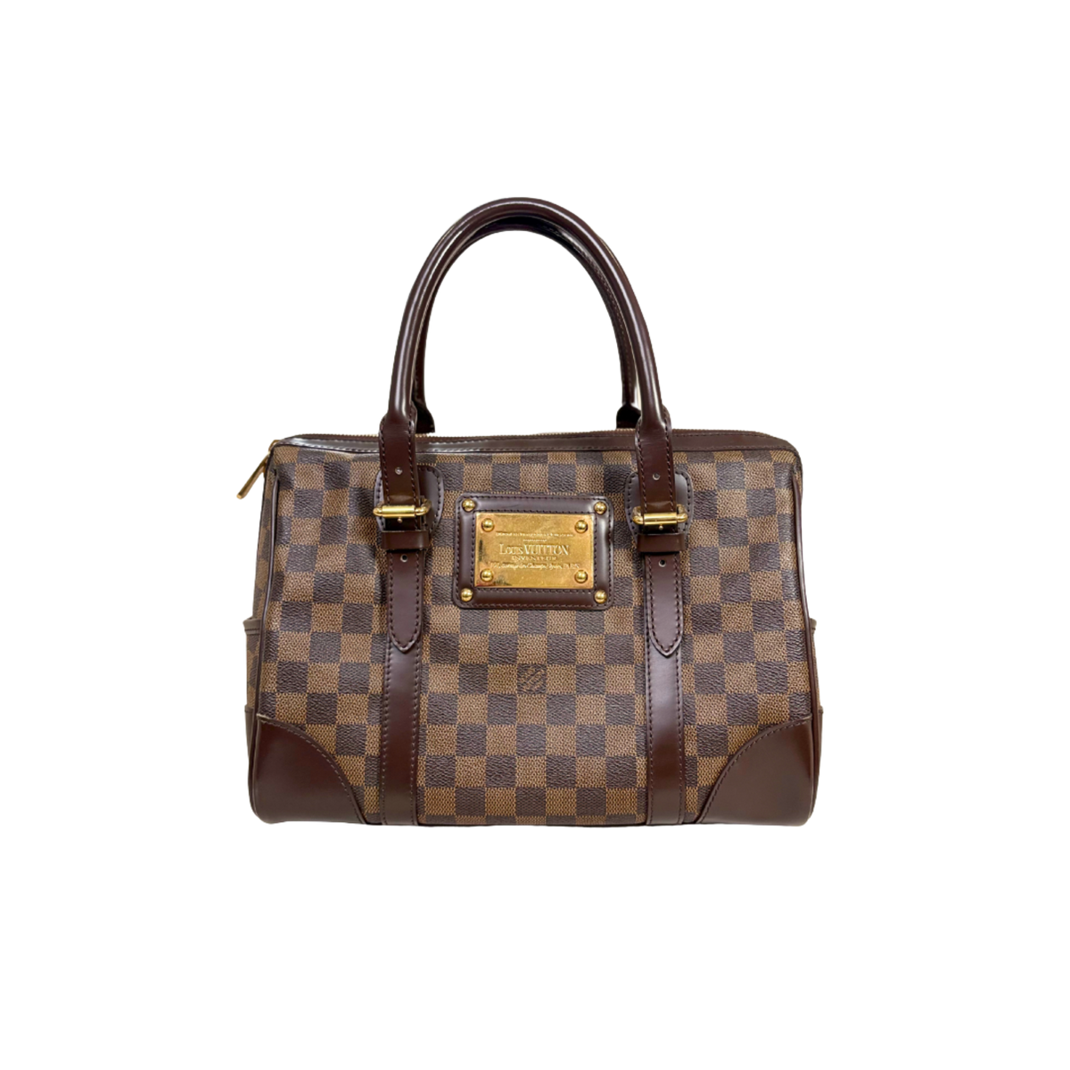 Berkeley Bag Damier Ebene Gold Hardware