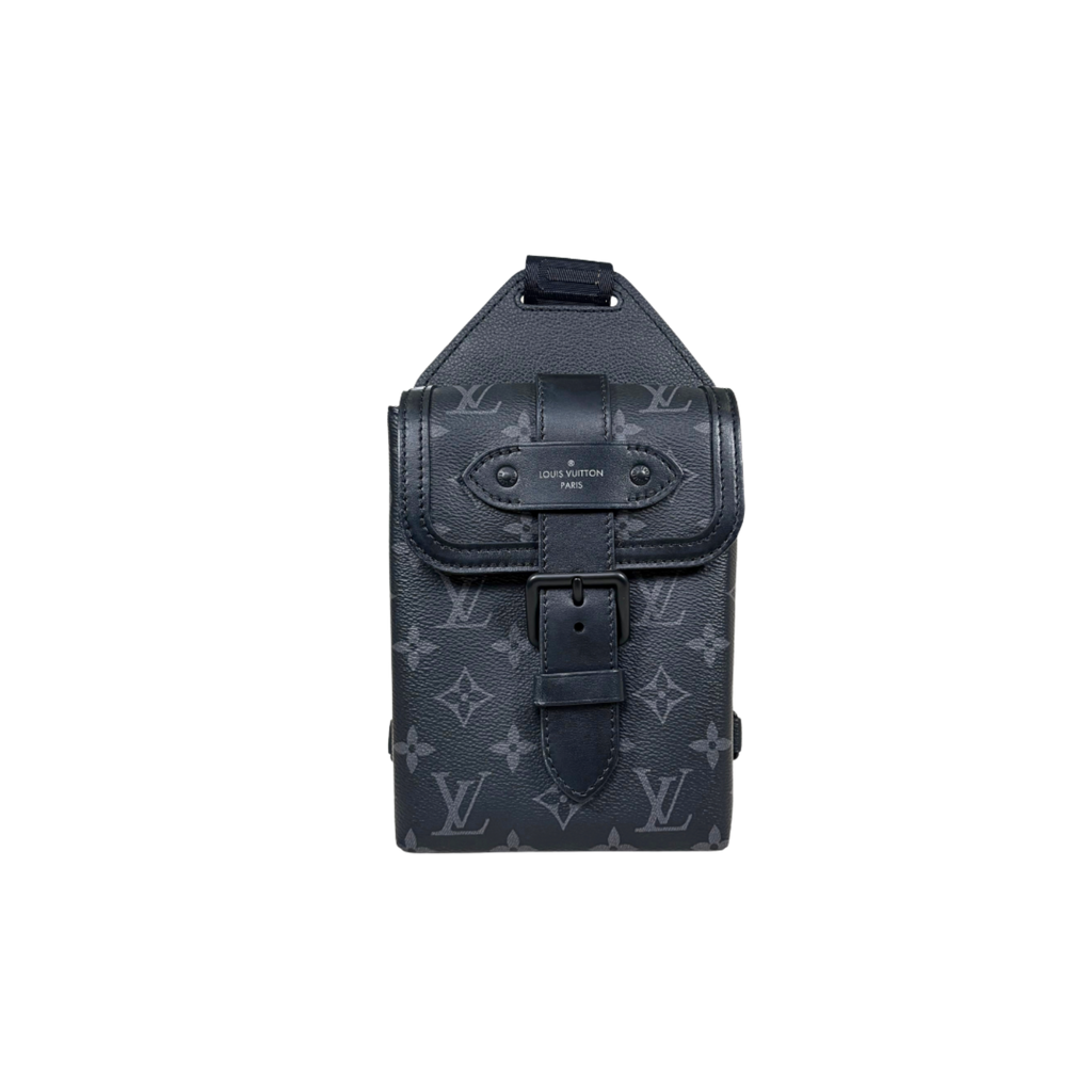 Eclipse Saumur Sling Bag Grey Monogram Canvas