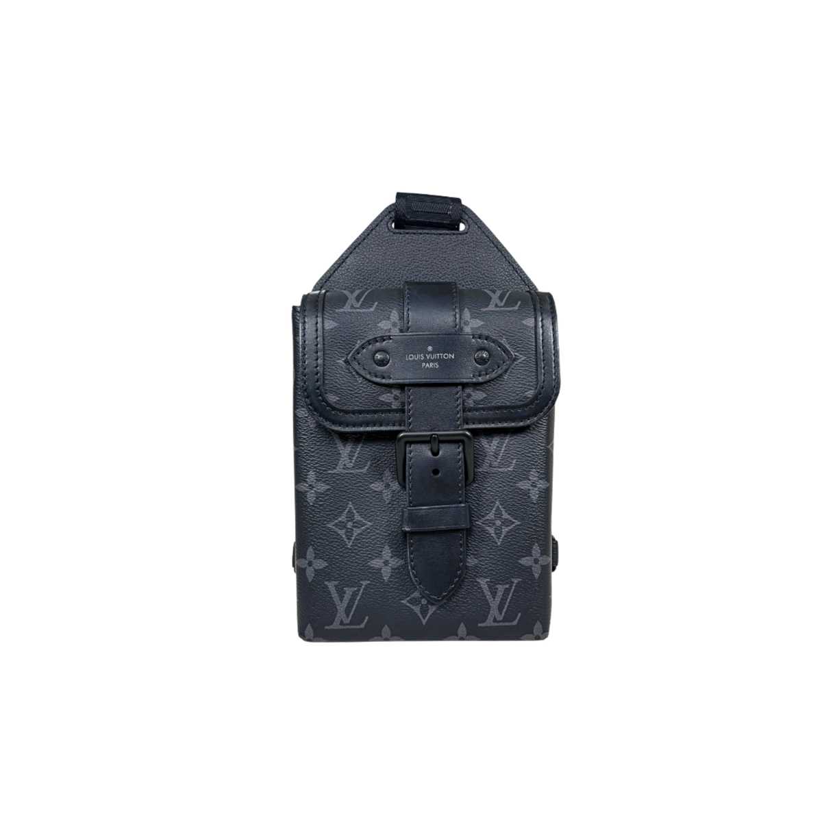 Eclipse Saumur Sling Bag Grey Monogram Canvas