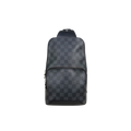 Avenue Sling Bag Damier Graphite Canvas Silver Hardware