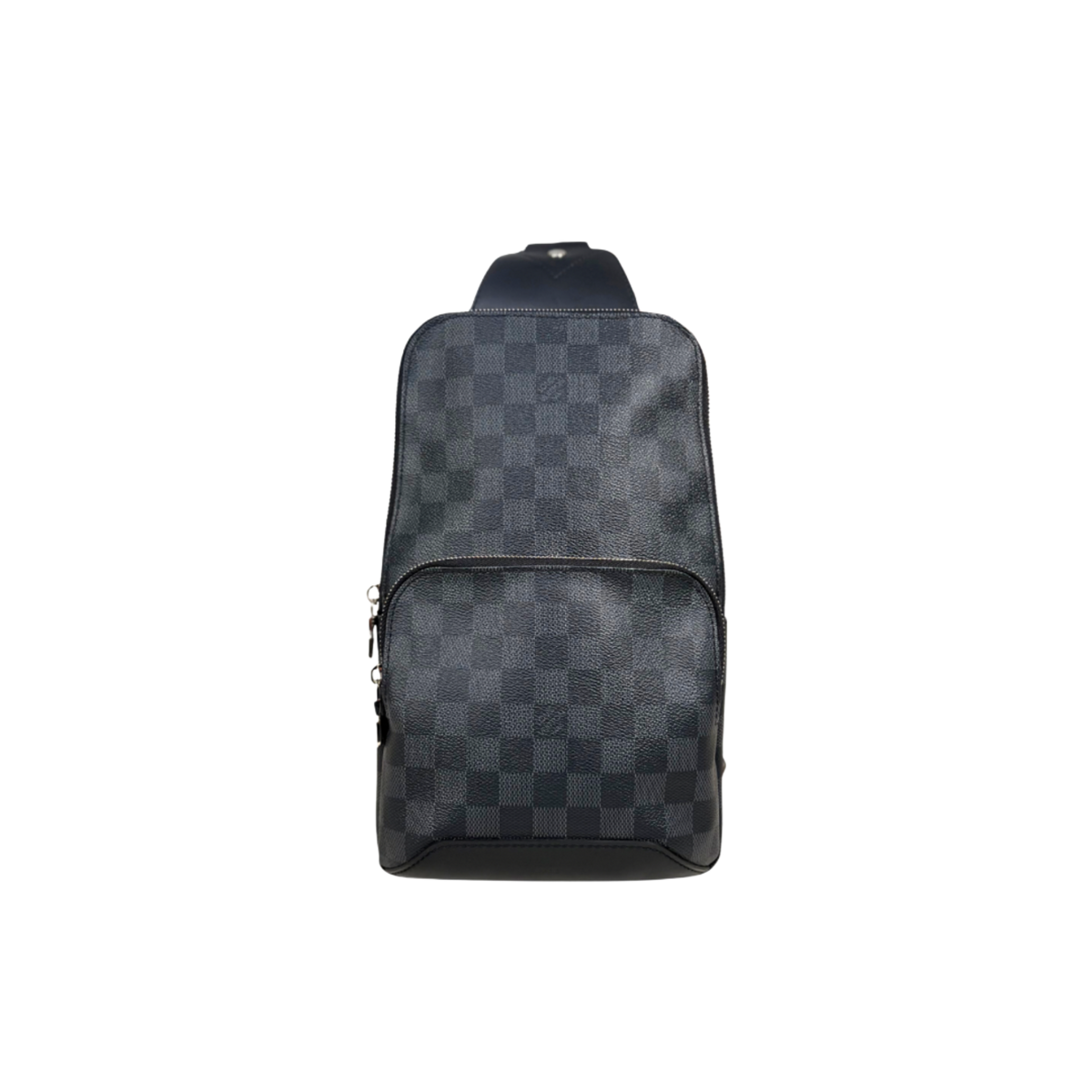 Avenue Sling Bag Damier Graphite Canvas Silver Hardware