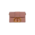 Montaigne 30 Poudre Pink Calfskin Leather Gold Hardware