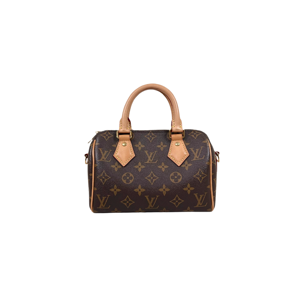 Speedy Bandoulière 20 Monogram Canvas Gold Hardware