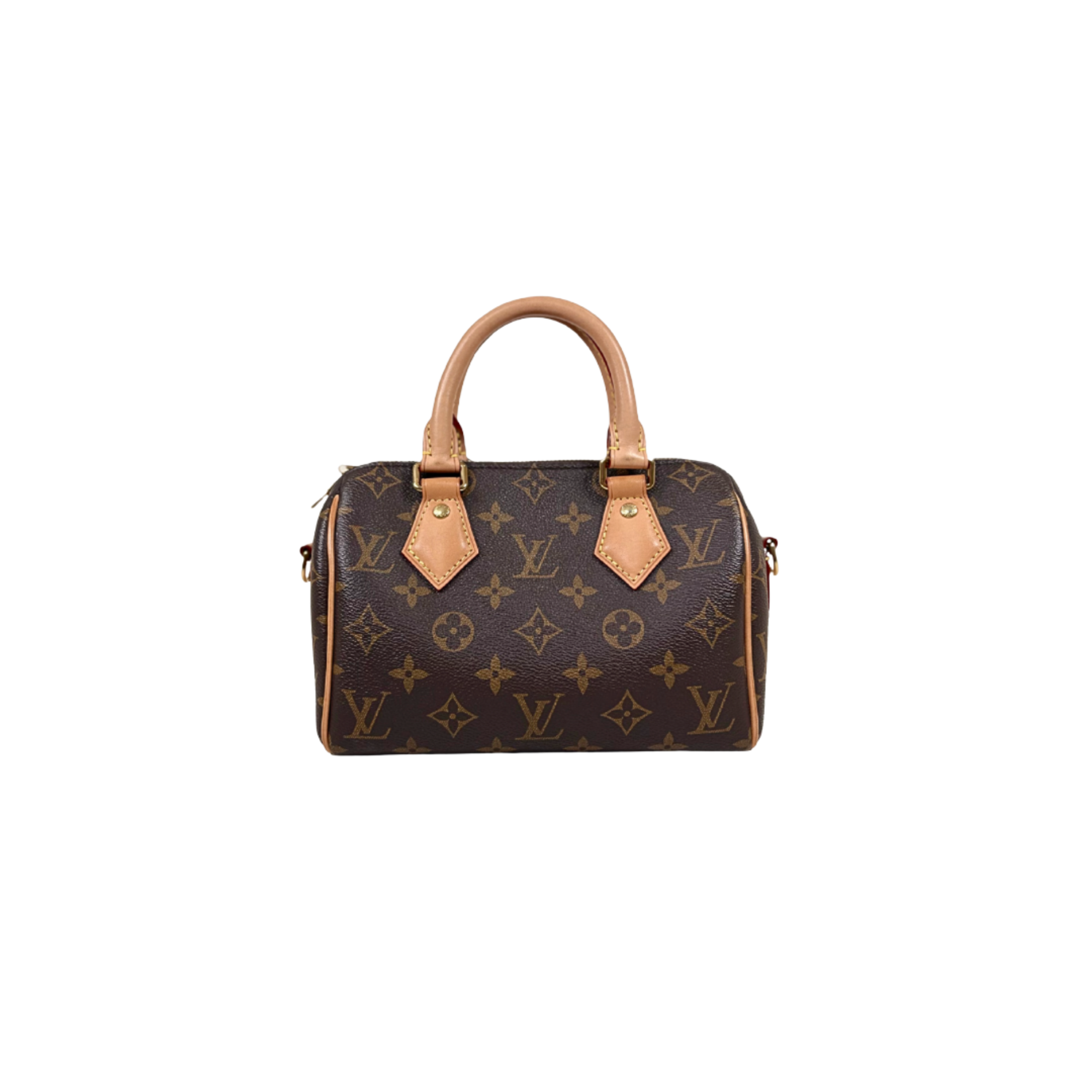Speedy Bandoulière 20 Monogram Canvas Gold Hardware
