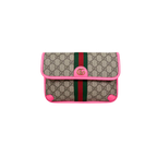 Bumbag Ophidia Pink Lining Gold Hardware