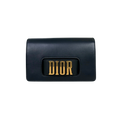 Dio(r) Evolution Flap Black Medium Gold Hardware