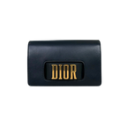 Dio(r) Evolution Flap Black Medium Gold Hardware