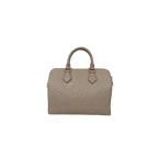 Speedy Bandouliere 25 Monogram Empreinte Beige Gold Hardware