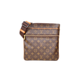 Monogram Pochette Valmy Shoulder Bag Gold Hardware