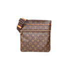 Monogram Pochette Valmy Shoulder Bag Gold Hardware