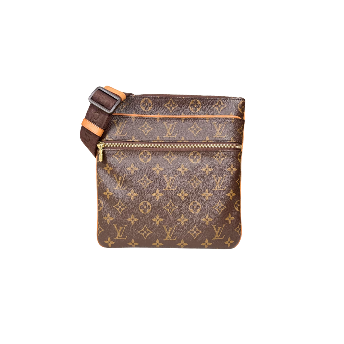 Monogram Pochette Valmy Shoulder Bag Gold Hardware