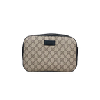 Camera Bag Small GG Supreme Canvas Silver Hardware