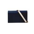 GG Supreme Canvas Bi-Color Wallet On Chain Gold Hardware