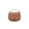 Coco Curve Flap Beige Calfskin Leather Gold-Tone Hardware Series 25