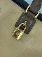 Amazona Tri-color Handbag Gold Hardware